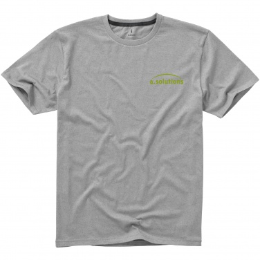 Logo trade advertising product photo of: Nanaimo short sleeve T-Shirt, grey