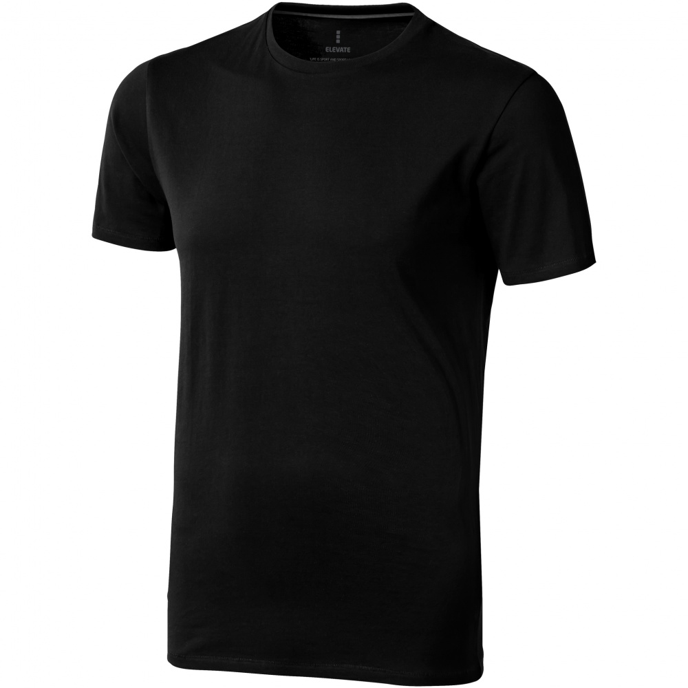 Logotrade promotional item image of: Nanaimo short sleeve T-Shirt, black