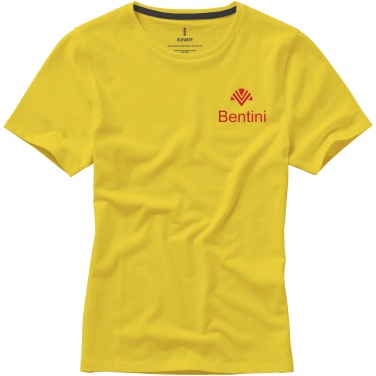 Logotrade advertising product image of: Nanaimo short sleeve ladies T-shirt, yellow