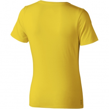 Logo trade advertising product photo of: Nanaimo short sleeve ladies T-shirt, yellow