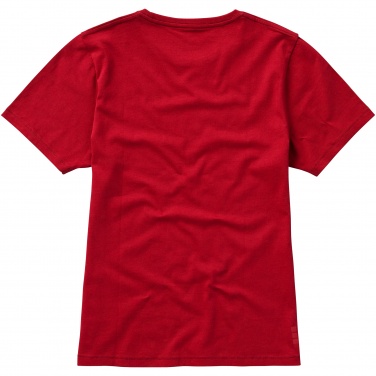 Logotrade promotional merchandise image of: Nanaimo short sleeve ladies T-shirt, red