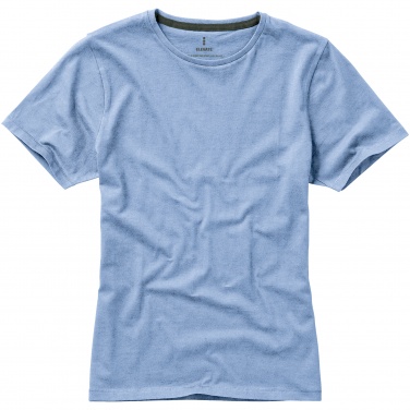 Logotrade promotional giveaway picture of: Nanaimo short sleeve ladies T-shirt, light blue