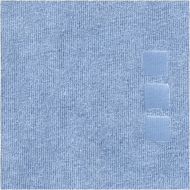 Logo trade promotional merchandise image of: Nanaimo short sleeve ladies T-shirt, light blue