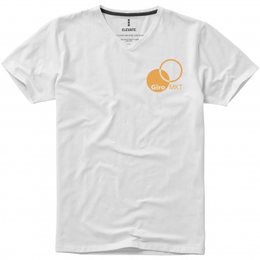 Logo trade promotional products image of: Kawartha short sleeve T-shirt, white