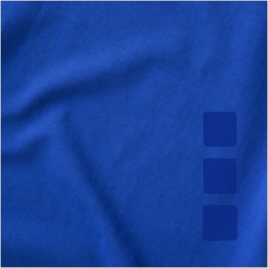 Logo trade promotional giveaway photo of: Kawartha short sleeve T-shirt, blue