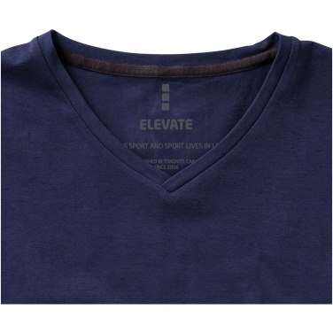 Logo trade promotional gifts image of: Kawartha short sleeve T-shirt, navy