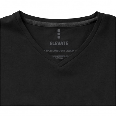 Logo trade corporate gifts picture of: Kawartha short sleeve T-shirt, black