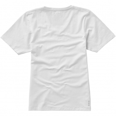 Logo trade advertising product photo of: Kawartha short sleeve ladies T-shirt, white