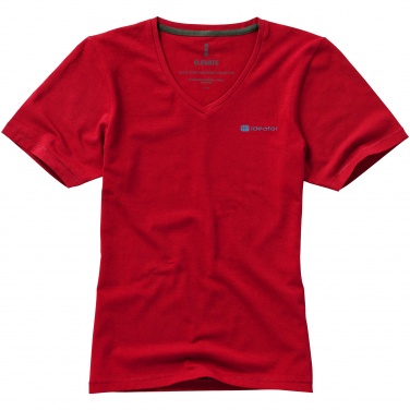 Logo trade advertising product photo of: Kawartha short sleeve ladies T-shirt, red