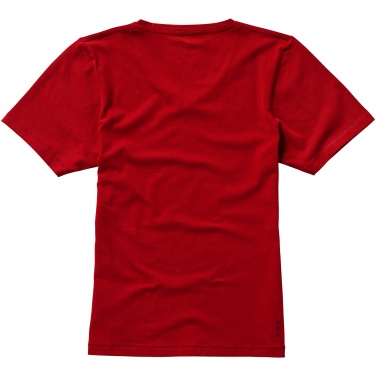 Logotrade promotional giveaway image of: Kawartha short sleeve ladies T-shirt, red