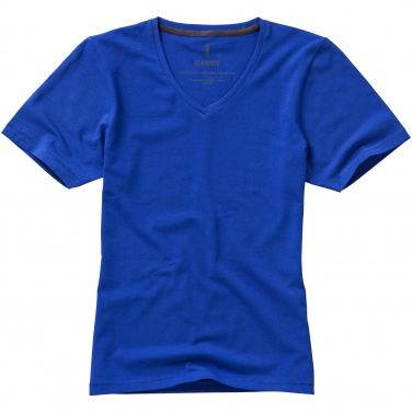 Logotrade corporate gift picture of: Kawartha short sleeve ladies T-shirt, blue