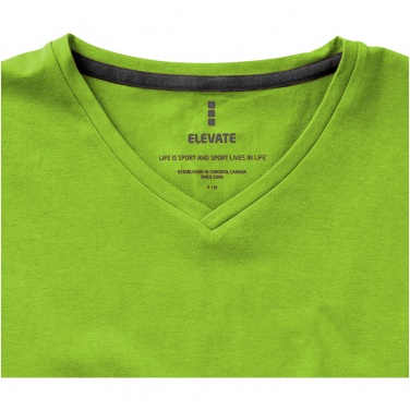 Logotrade promotional item picture of: Kawartha short sleeve ladies T-shirt, light green