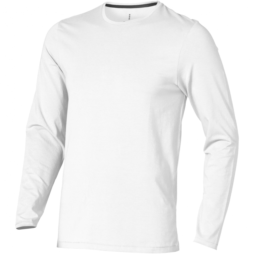 Logotrade promotional items photo of: Ponoka long sleeve T-shirt, white