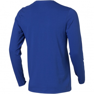 Logo trade promotional gifts picture of: Ponoka long sleeve T-shirt, blue