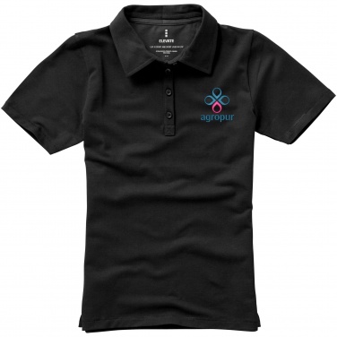 Logo trade advertising products picture of: Markham short sleeve ladies polo