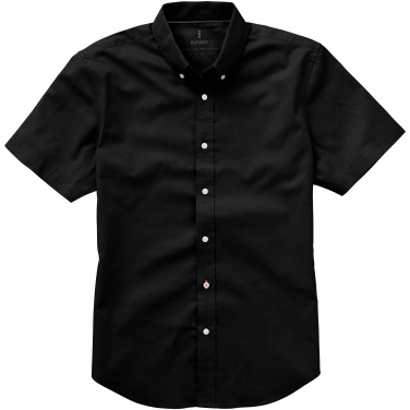 Logo trade advertising product photo of: Manitoba short sleeve shirt, black