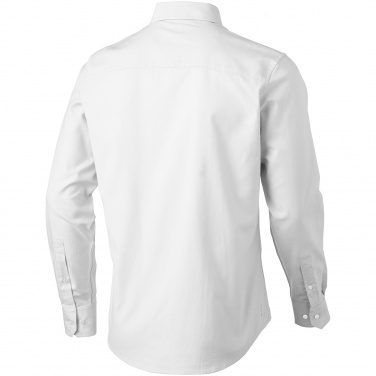 Logo trade promotional merchandise photo of: Vaillant long sleeve shirt, white