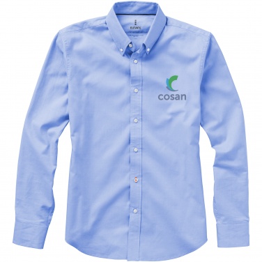 Logo trade corporate gifts picture of: Vaillant long sleeve shirt, light blue