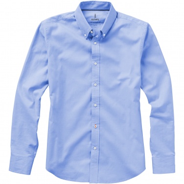 Logo trade promotional items image of: Vaillant long sleeve shirt, light blue