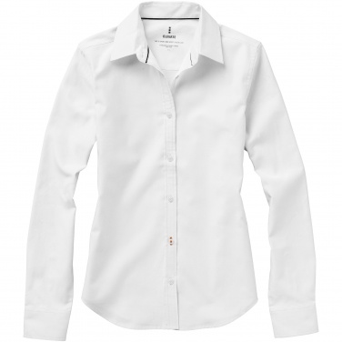 Logotrade advertising products photo of: Vaillant long sleeve ladies shirt, white