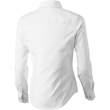 Logotrade promotional merchandise photo of: Vaillant long sleeve ladies shirt, white