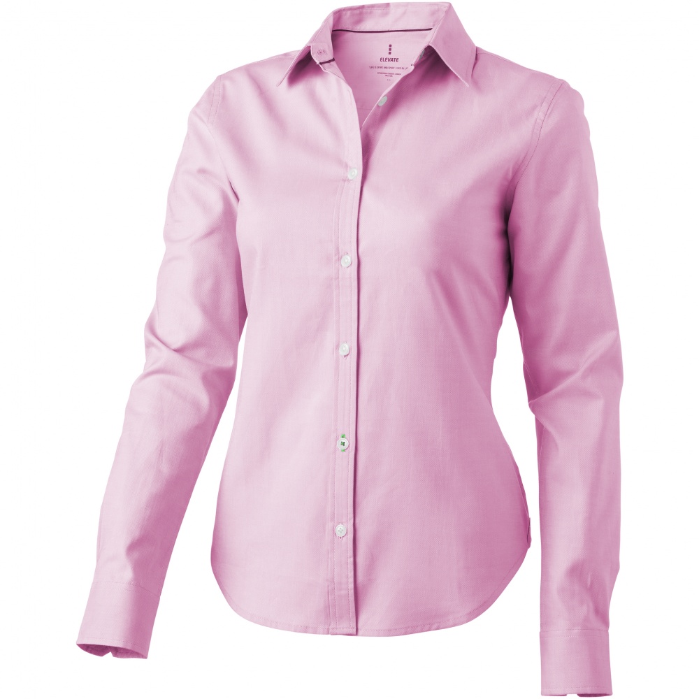 Logotrade promotional gift image of: Vaillant long sleeve ladies shirt, pink