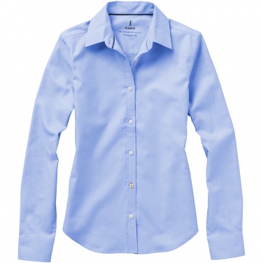 Logotrade corporate gift image of: Vaillant long sleeve ladies shirt, light blue