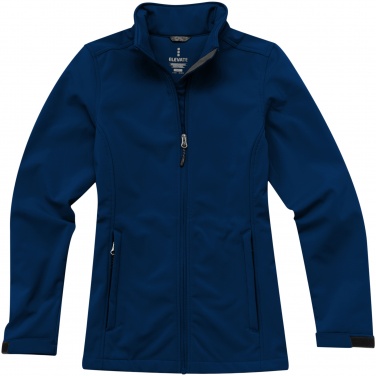 Logotrade promotional product image of: Maxson softshell ladies jacket, dark blue