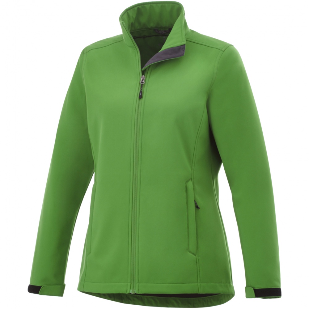 Logotrade promotional products photo of: Maxson softshell ladies jacket, green