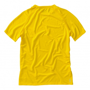 Logotrade business gifts photo of: Niagara short sleeve T-shirt, yellow