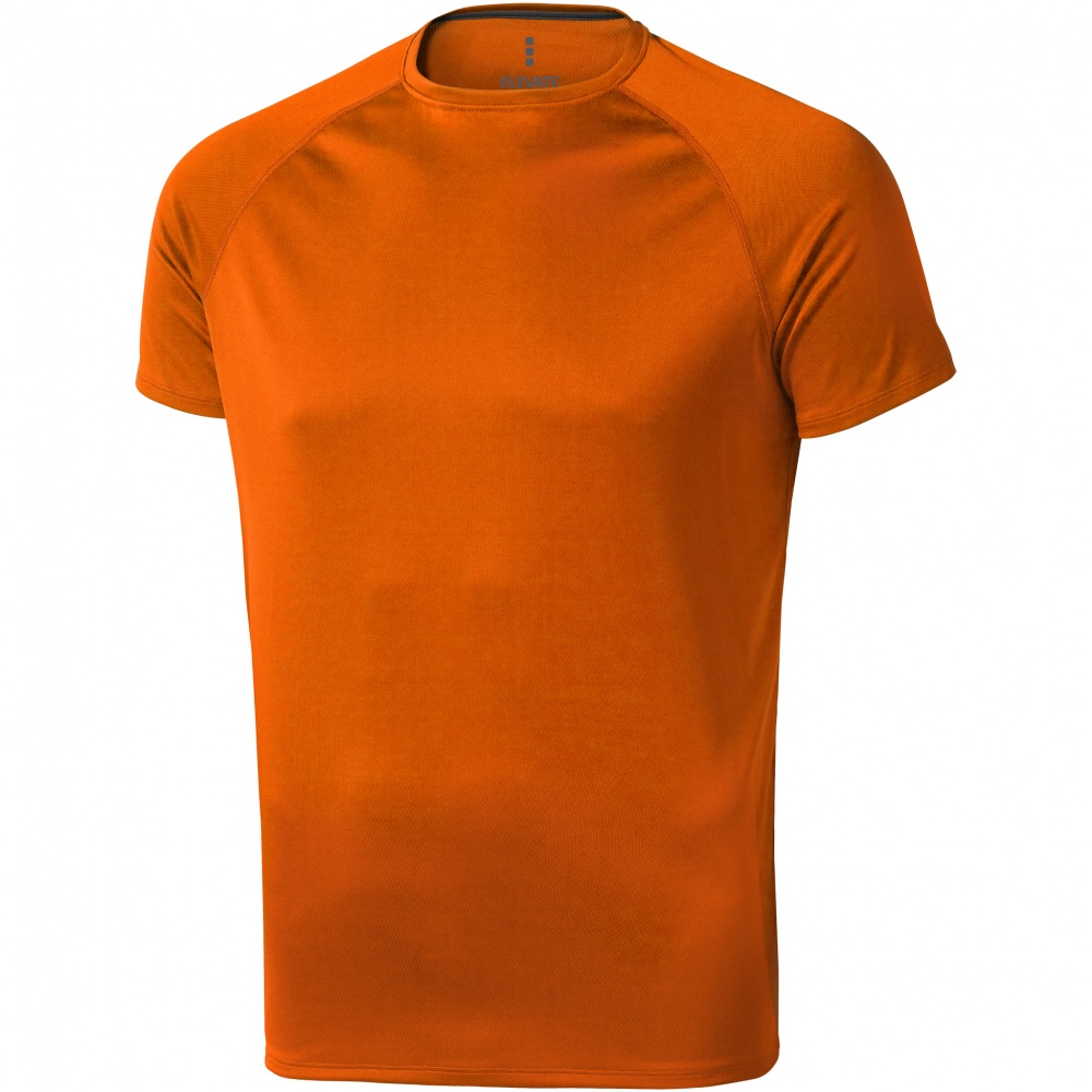 Logotrade promotional item picture of: Niagara short sleeve T-shirt, orange