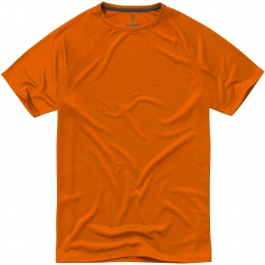 Logo trade promotional gifts image of: Niagara short sleeve T-shirt, orange