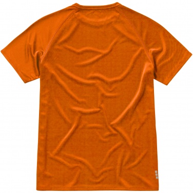 Logo trade promotional merchandise image of: Niagara short sleeve T-shirt, orange