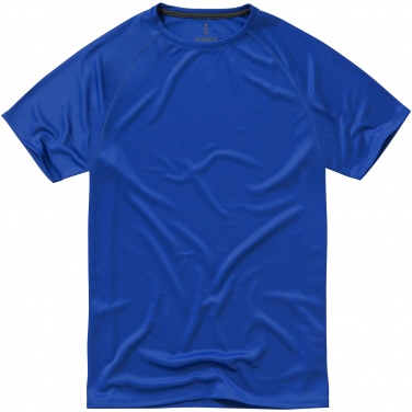 Logotrade promotional giveaway image of: Niagara short sleeve T-shirt, blue