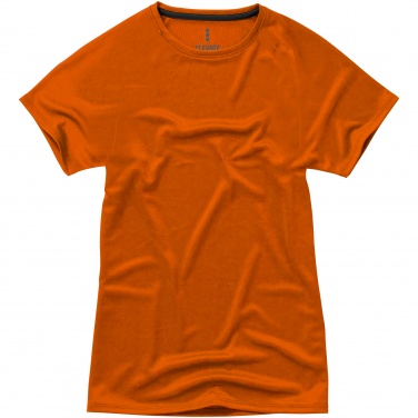 Logotrade promotional gift picture of: Niagara short sleeve ladies T-shirt, orange