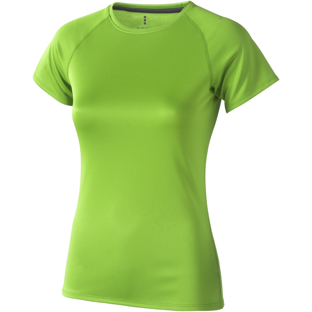 Logotrade advertising products photo of: Niagara short sleeve ladies T-shirt, light green