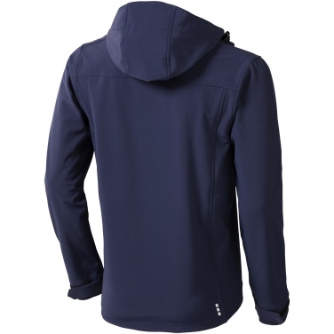 Logotrade promotional giveaway picture of: Langley softshell jacket, navy