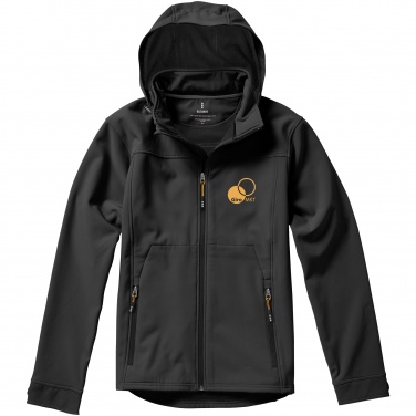 Logotrade corporate gift picture of: Langley softshell jacket, dark grey