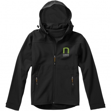 Logotrade advertising products photo of: Langley softshell jacket, black