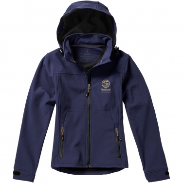 Logotrade promotional gift image of: Langley softshell ladies jacket, navy