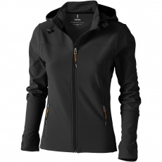 Langley softshell ladies jacket, dark grey