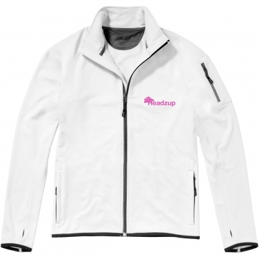 Logo trade advertising products picture of: Mani power fleece full zip jacket