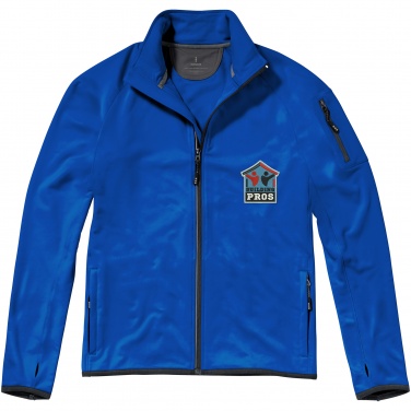 Logo trade advertising products image of: Mani power fleece full zip jacket