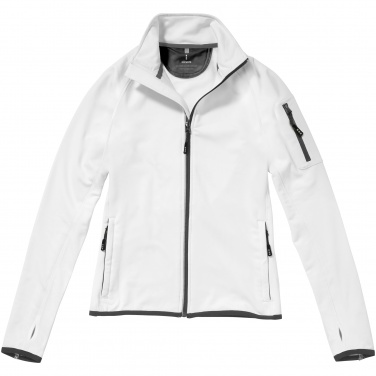 Logo trade promotional merchandise image of: Mani power fleece full zip ladies jacket