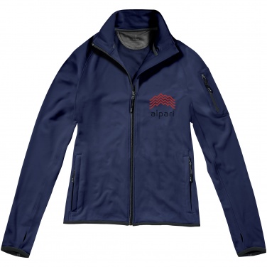 Logotrade promotional gift image of: Mani power fleece full zip ladies jacket