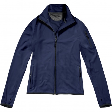 Logo trade promotional giveaways image of: Mani power fleece full zip ladies jacket