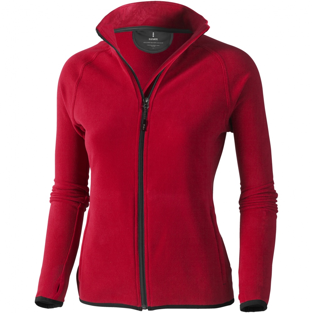 Logotrade advertising product picture of: Brossard micro fleece full zip ladies jacket