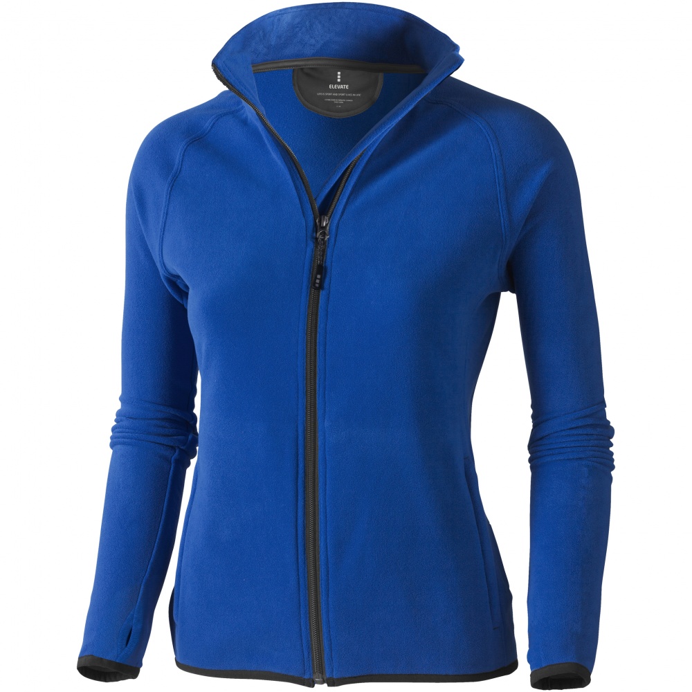 Logotrade promotional item image of: Brossard micro fleece full zip ladies jacket