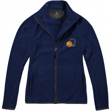 Logotrade promotional item image of: Brossard micro fleece full zip ladies jacket