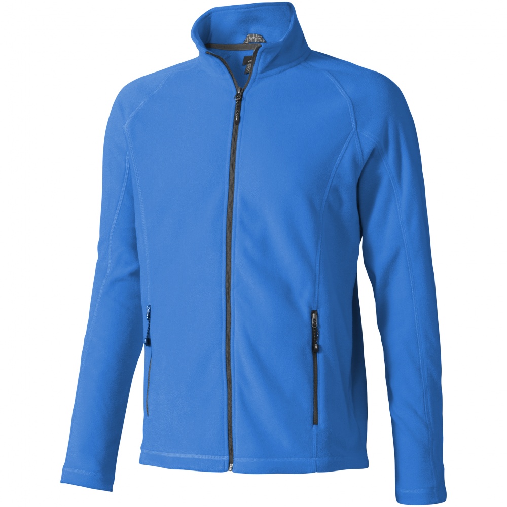 Logotrade promotional merchandise image of: Rixford Polyfleece Full Zip, blue